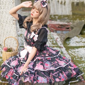 Sweet Cherry Lolita Style Dress JSK by Ocelot (OT18)